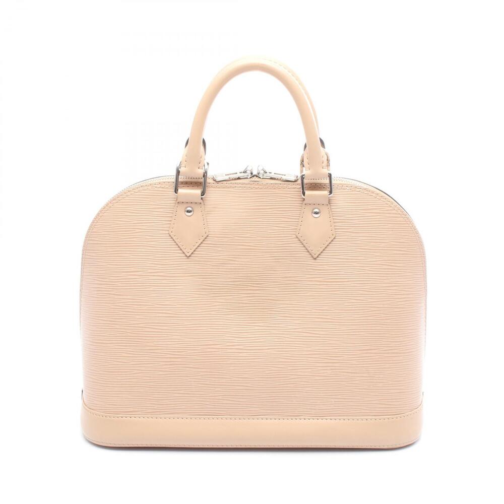 Louis Vuitton Alma Epi Dune Handbag Leather Beige